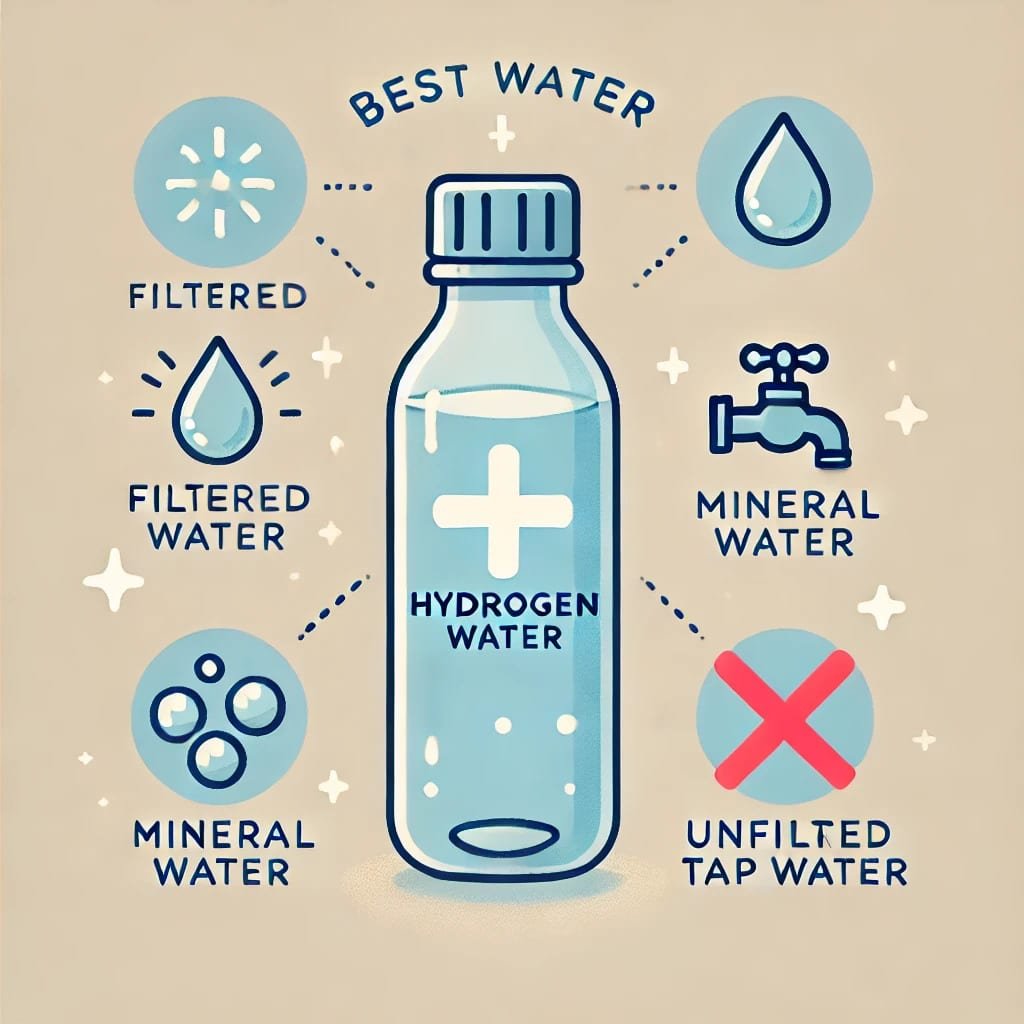 What is the Best Water to Use in a Hydrogen Water Bottle