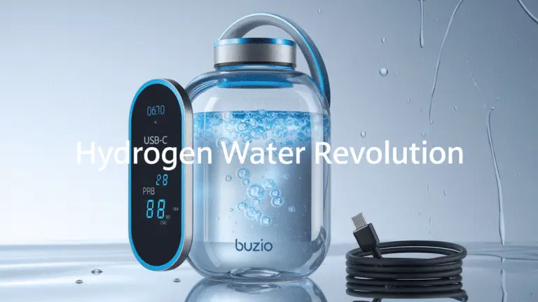 Buzio Hydrogen Water Bottle Review