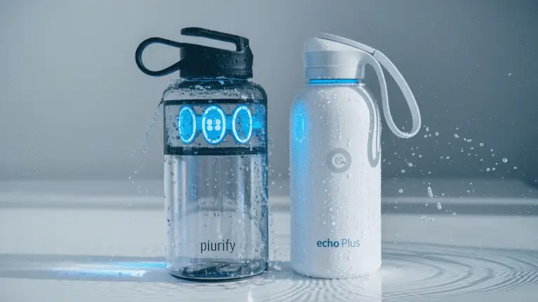 piurify vs echo go plus hydrogen water bottle