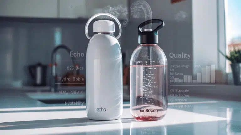 echo go vs ionbottles pro hydrogen water bottle