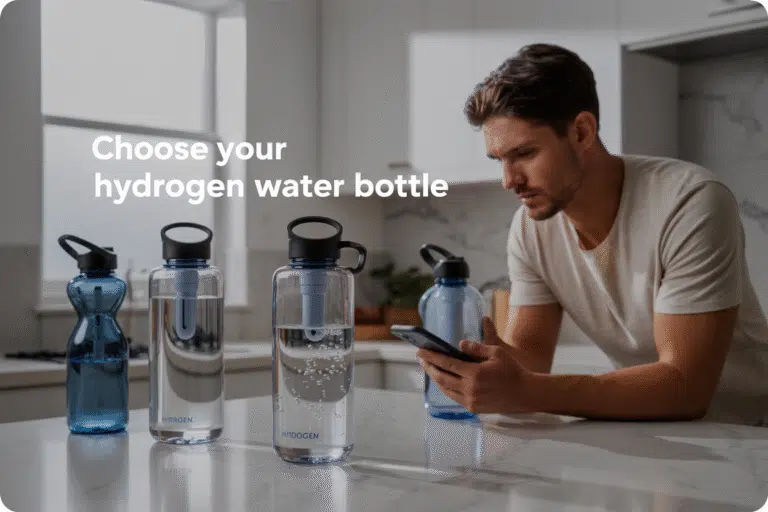 how to choose hydrogen water bottle