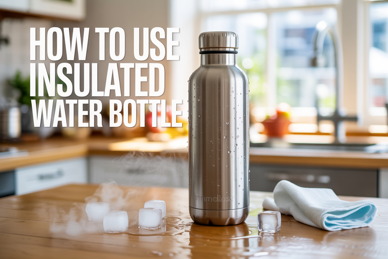how to use insulated water bottle