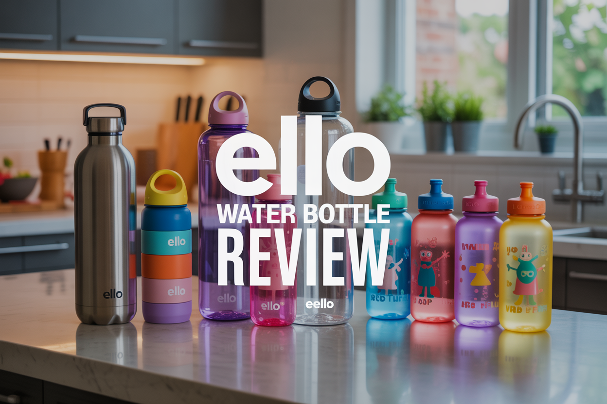 Ello Water Bottle Review: Features & Performance 2 Ello Water Bottle Review